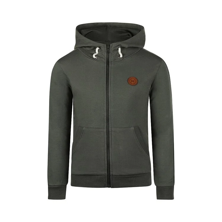 Koko Noko-Cardigan with hood-Faded green