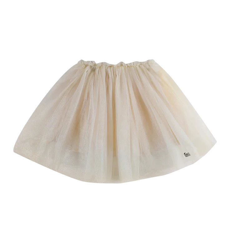 Pien Skirt-Off White Metallic