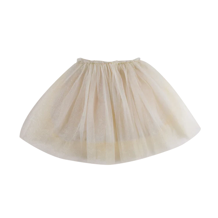 Pien Skirt-Off White Metallic