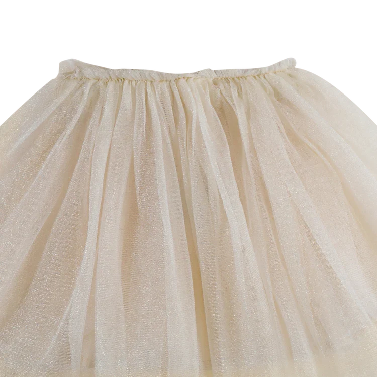 Pien Skirt-Off White Metallic