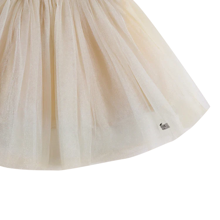 Pien Skirt-Off White Metallic