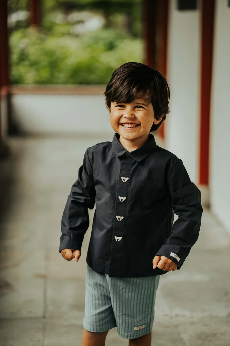 Lauden Shirt | Koalas-Blue Marine