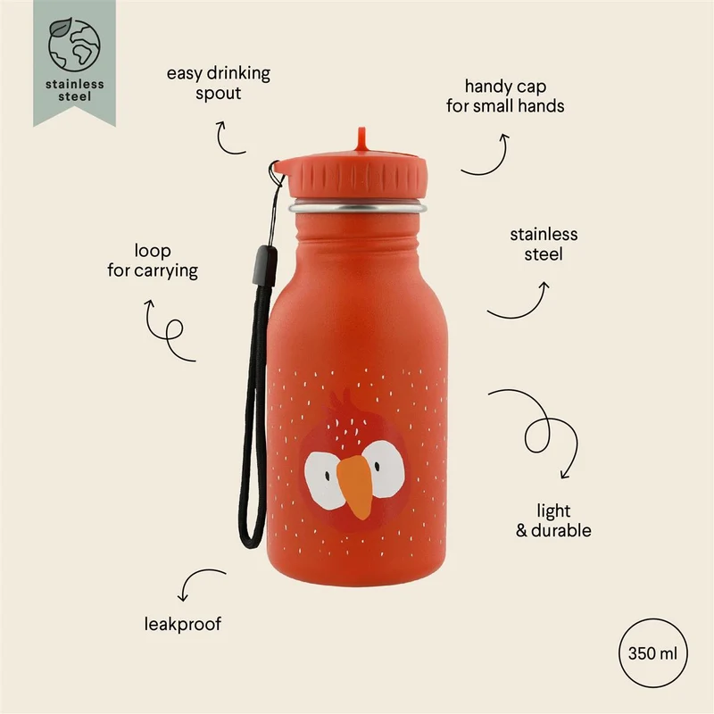 Flasche 350ml - Mr. Parrot Herr Papagei