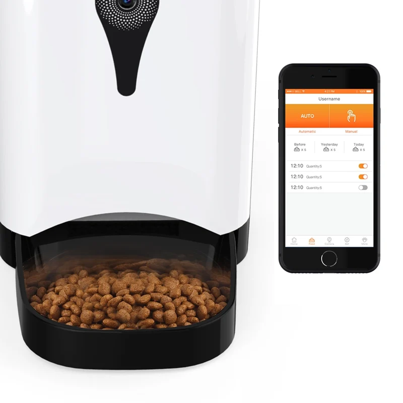Smart Pet Feeder - Wifi Remote Control