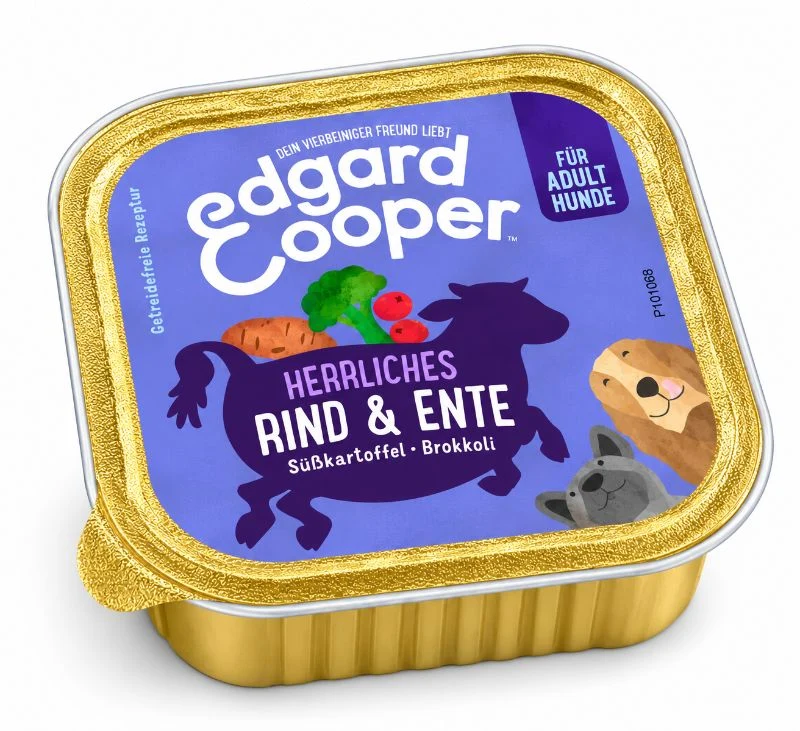 Edgard & Cooper Nassfutter Rind & Ente 150g