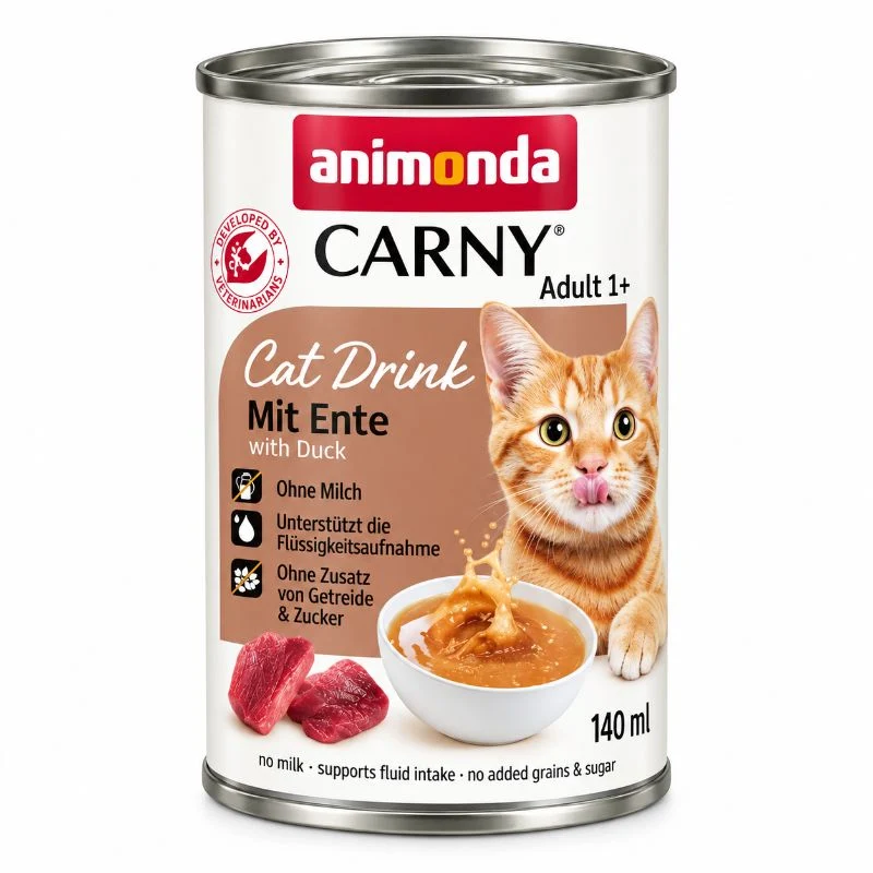 Animonda CARNY Cat Drink mit Ente – 140 ml