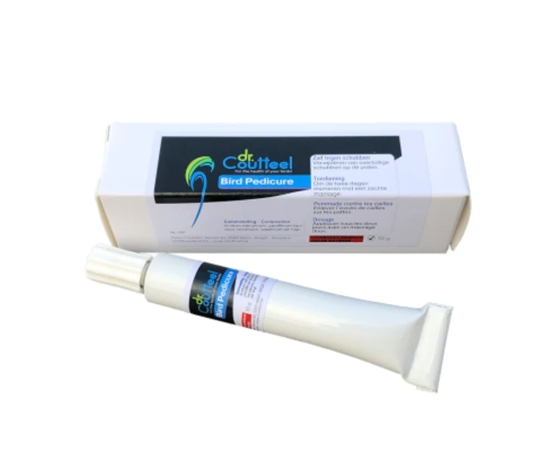 Vogel-Pediküre 10 g - Pfotenpflegesalbe - Dr. Coutteel