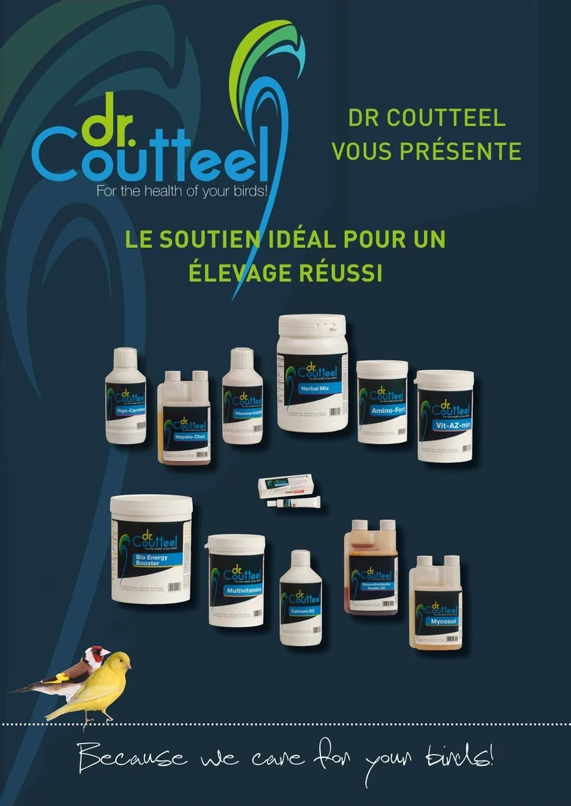 Vogel-Pediküre 10 g - Pfotenpflegesalbe - Dr. Coutteel