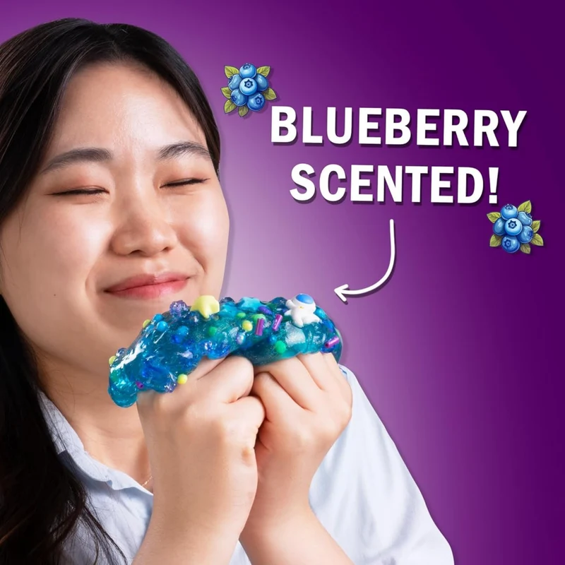 Crazy Aaron’s Slime Charmers - Cosmic Matter, Blueberry Scented Slime