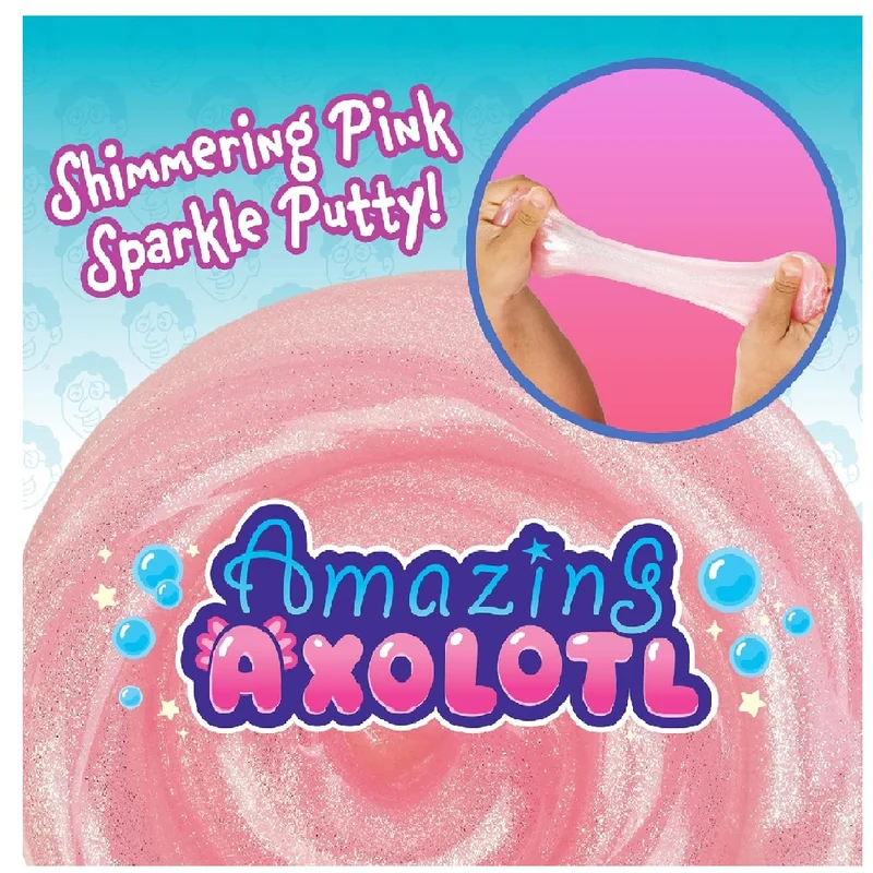 Crazy Aaron Amazing Axolotl - Full Size 4" Thinking Putty Tin (AX020)