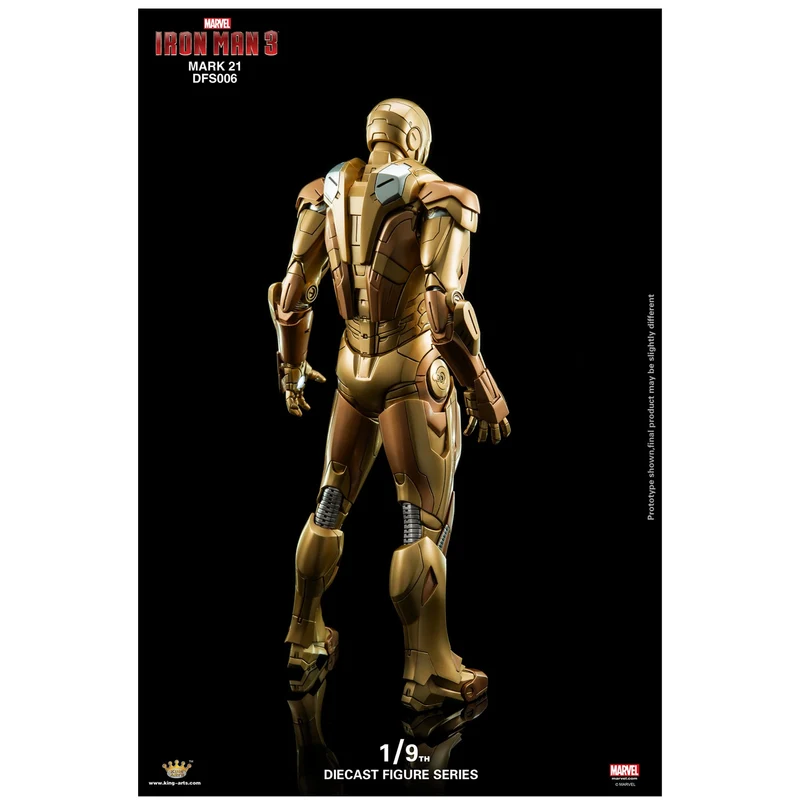 King Arts Iron Man Mark XXI - Mark 21 Midas 1/9 Scale Diecast Figure