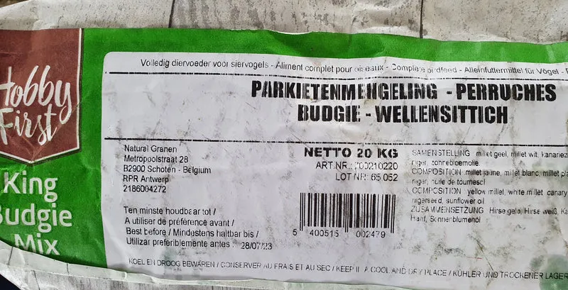Qualitätsmischung für Sittiche, 1 kg