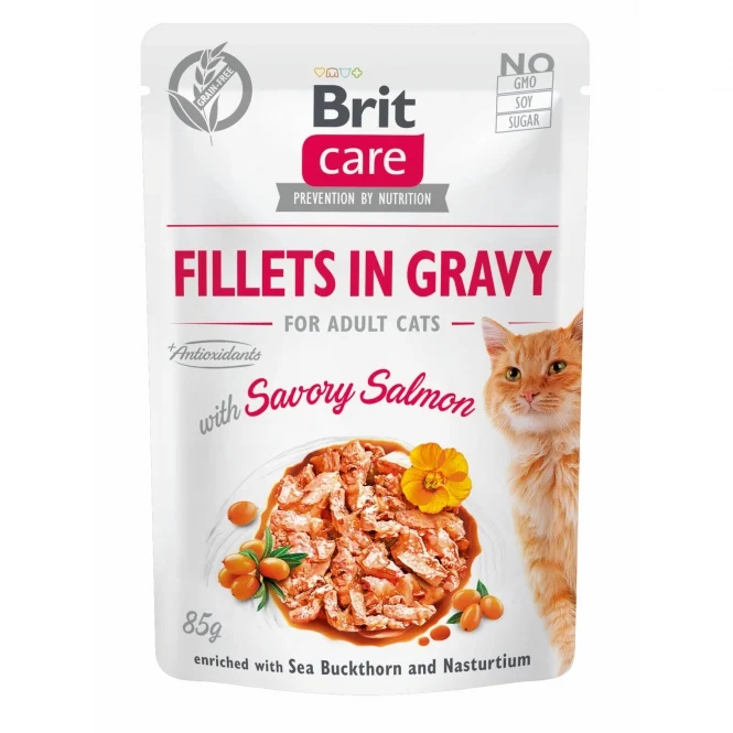 Brit Care Cat PB Fillets in Gravy