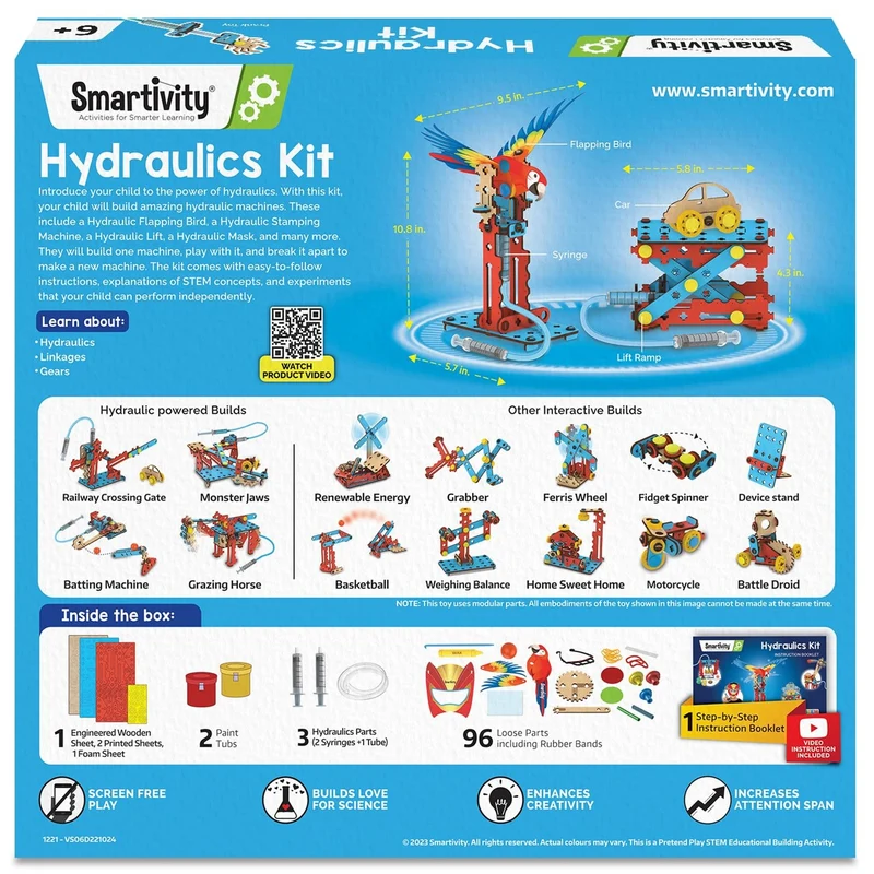 Smartivity Multi-Builds Hydraulics Kit