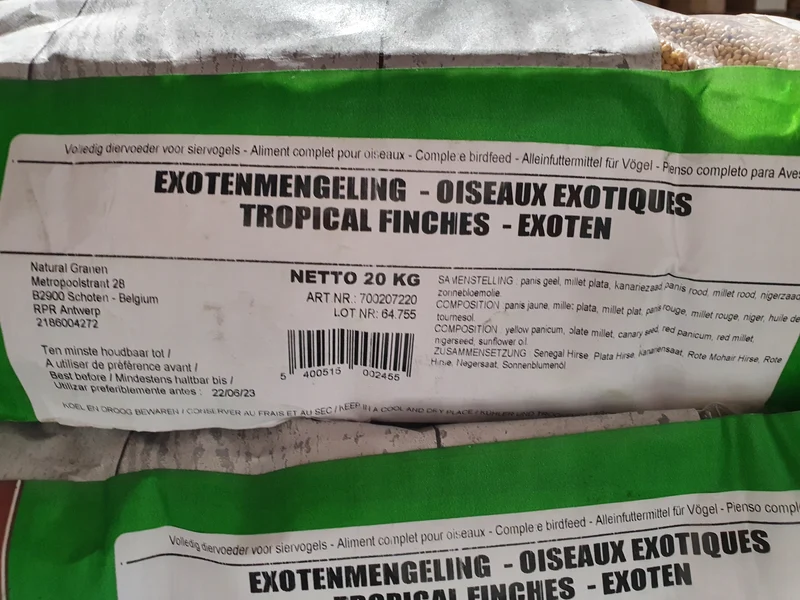 King Exotics Qualitätsmischung 20kg - HobbyFirst