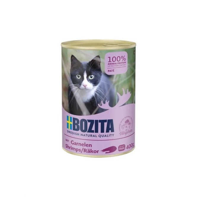 Bozita Cat Dose Garnelen 400g