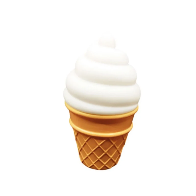 Eazy Kids - Ice Cream Lamp Light - White