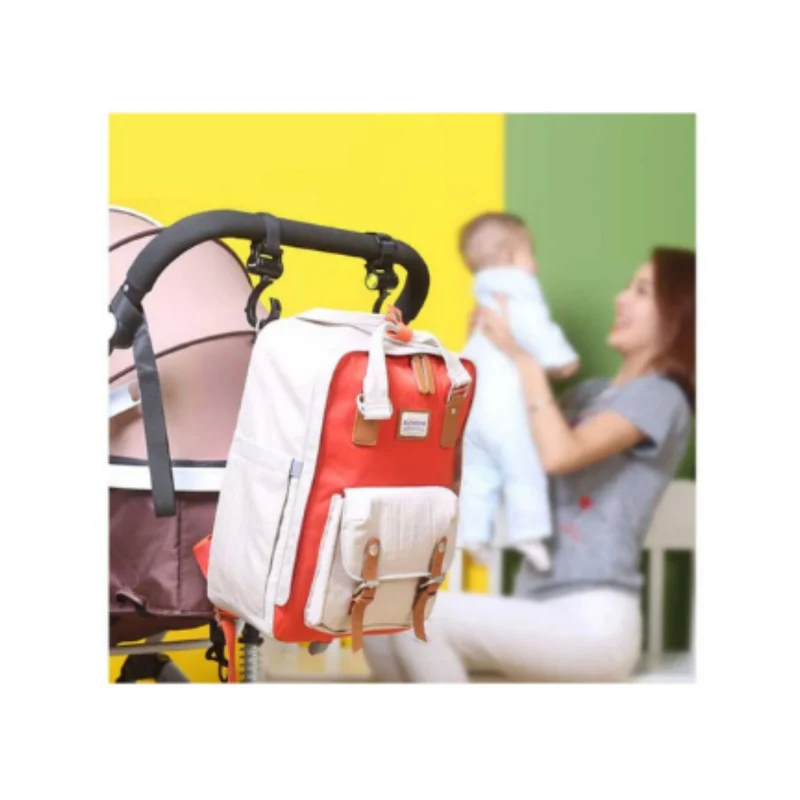 SUNVENO Rotating Stroller Hooks and Diaper Changing Pad Combo