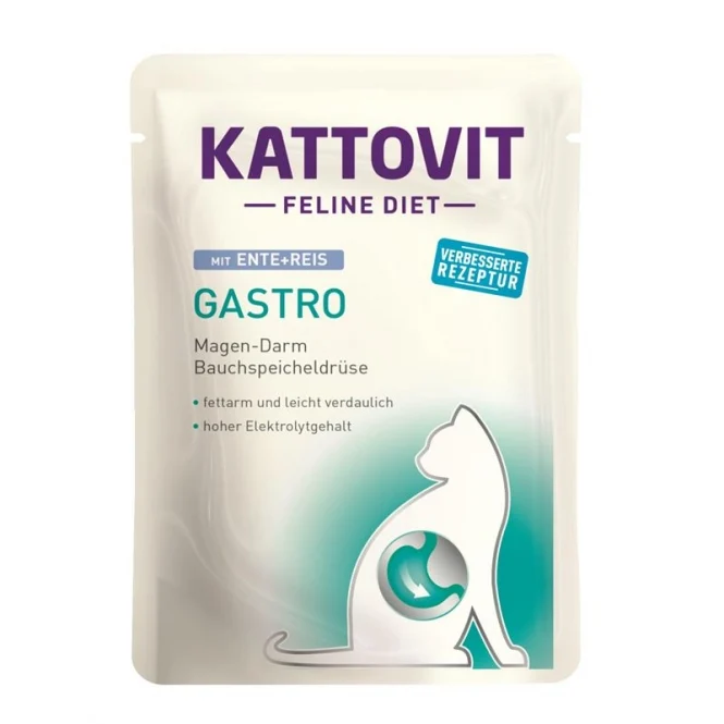 Kattovit PB Feline Diet Gastro Ente & Reis 85g
