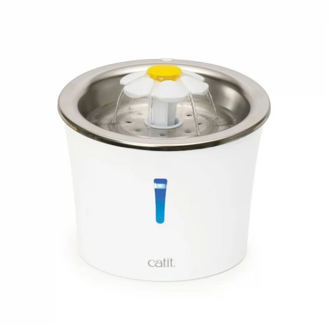 Catit Blumentrinkbrunnen mit Edelstahleinsatz