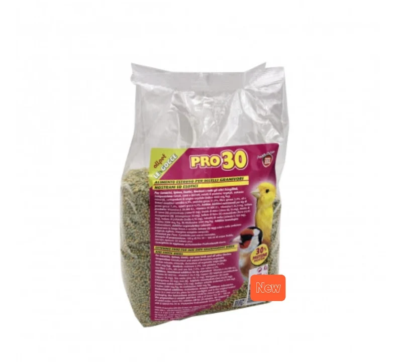 Le Gocce Pro30 900 Gramm (Keimsaat-Ersatz, Farbe grün-gelb) 30 % Protein - AllPet
