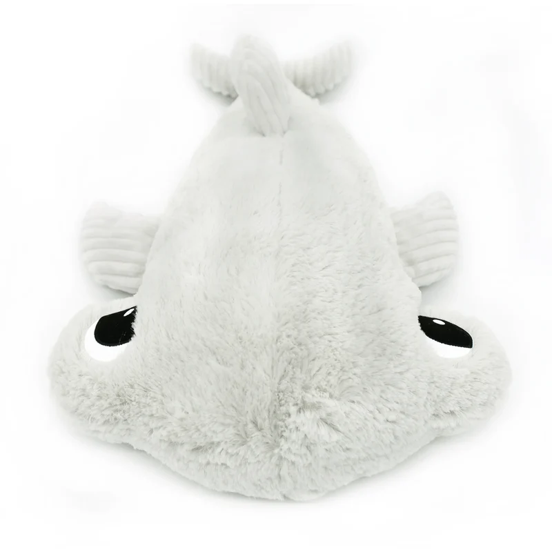 Les Déglingos - Clou The Hammerhead Shark Mom And Baby - Light Grey