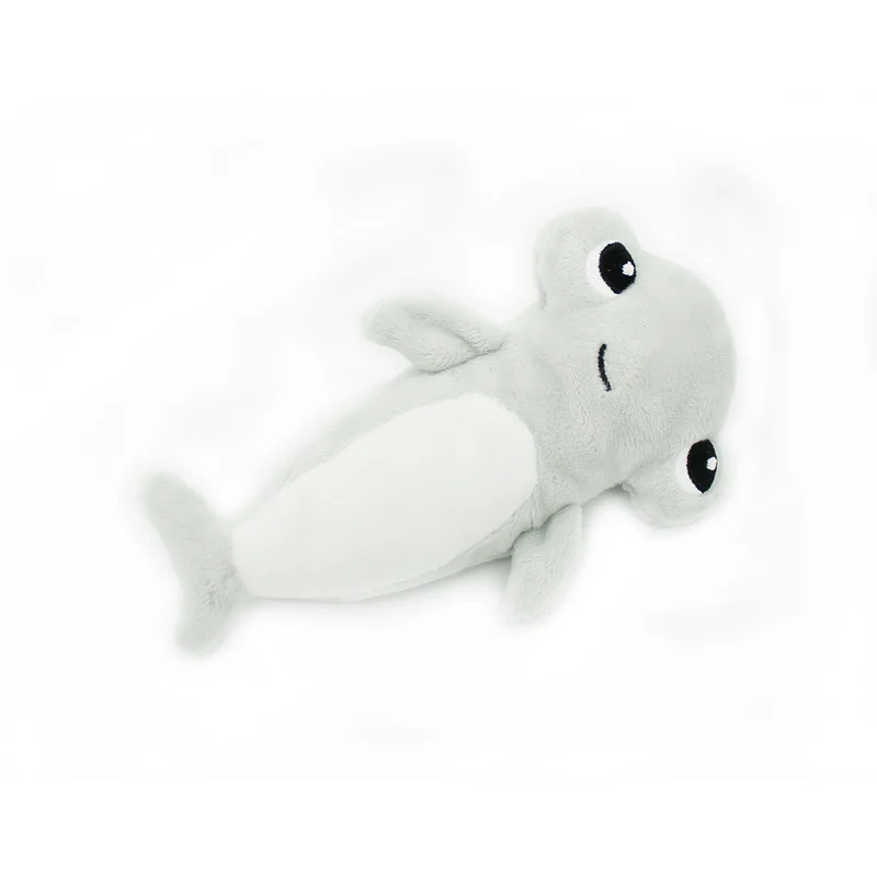 Les Déglingos - Clou The Hammerhead Shark Mom And Baby - Light Grey
