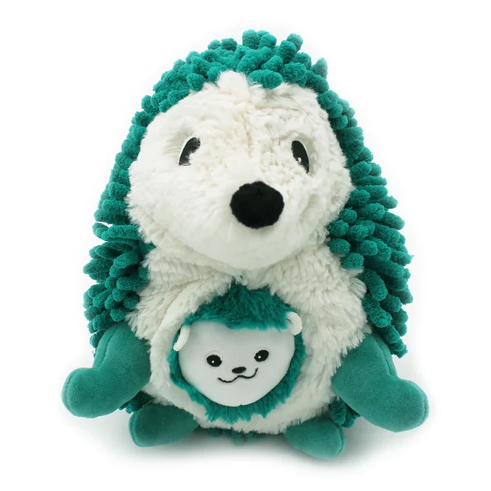 Les Déglingos - Piktou The Hedgehog Mother And Baby
