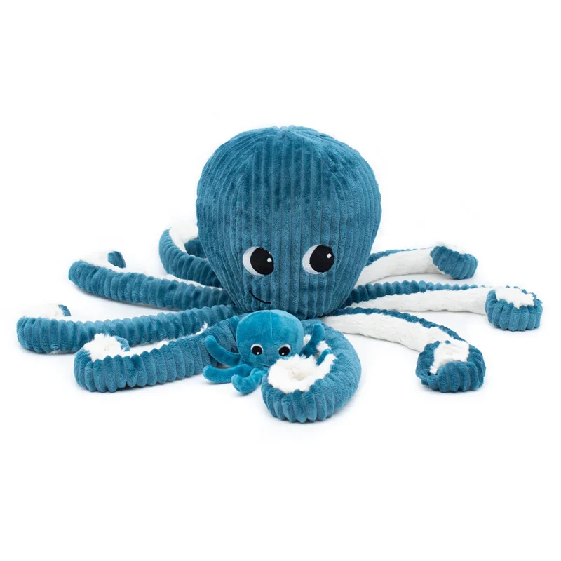 Les Déglingos - Filou The Octopus Mom And Baby