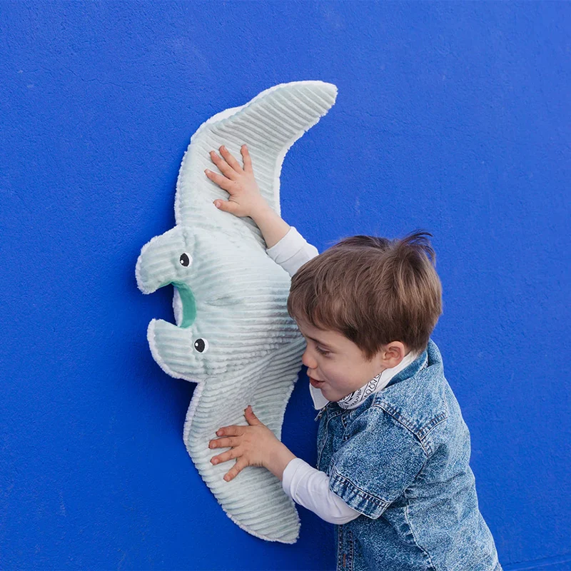 Les Déglingos - Mentalou Manta Ray Mama/Baby - Mint