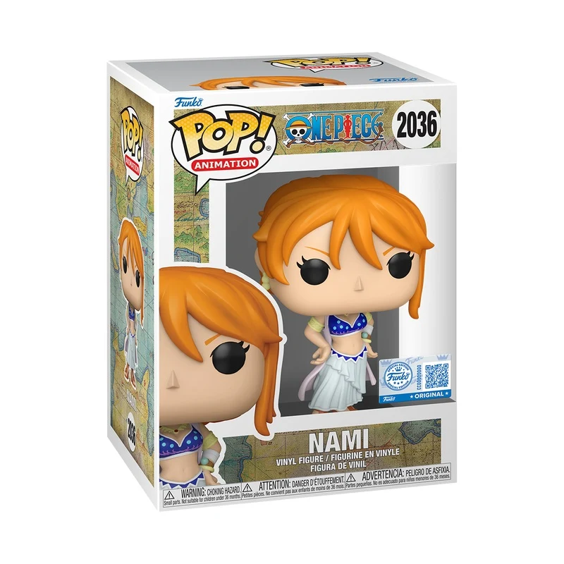 Pop! Animation: One Piece - Nami (Alabasta) - Exclusive