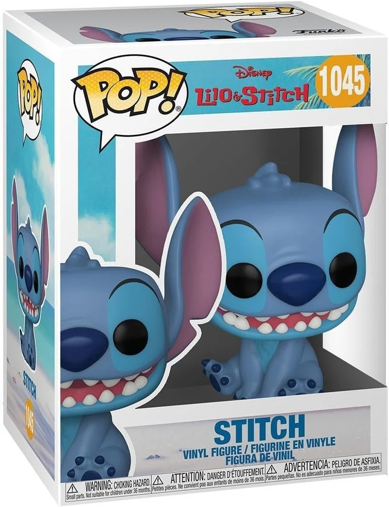Funko Pop Disney - Smiling Seated Stitch (FU55617)