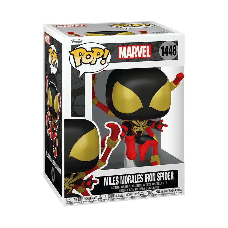 Pop! Marvel: Spider-Man Comics - Miles Iron Spider-Manider w/chase
