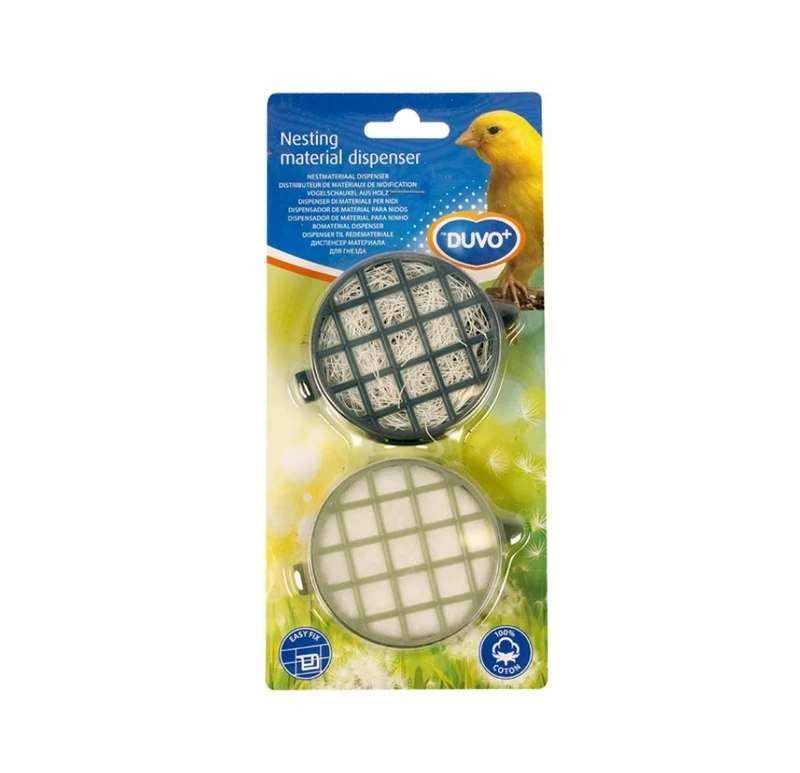 20+2 GRATIS Korb mit 2 Stück Nestmaterial (Baumwolle und Sharpie)