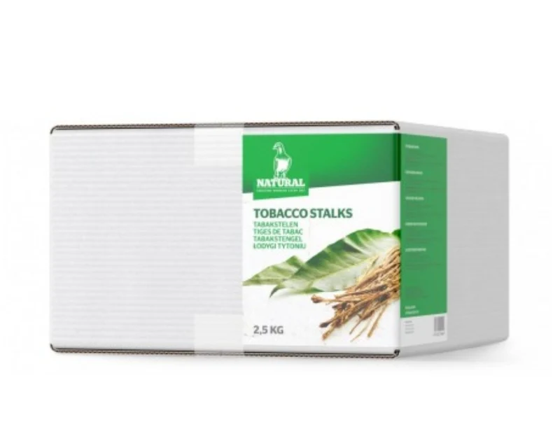Kurze Tabakstängel 2,5 kg (Natur) Tauben