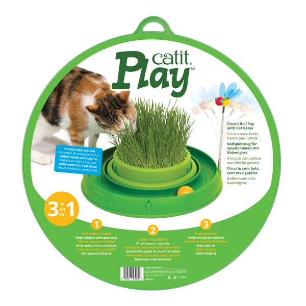 CATIT Play-n-Scratch mit Grasgarten
