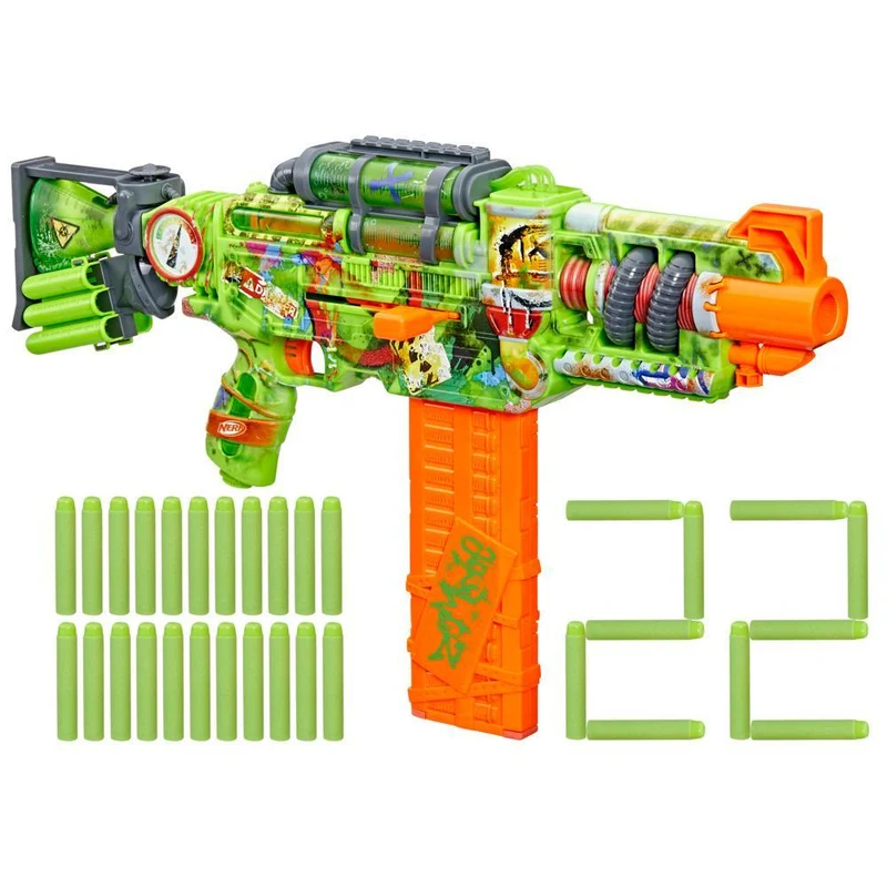 Hasbro Nerf Zombie Corrupter Dart Blaster (F8962)