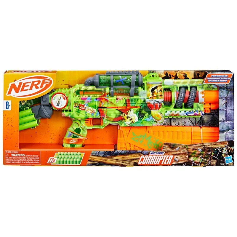 Hasbro Nerf Zombie Corrupter Dart Blaster (F8962)
