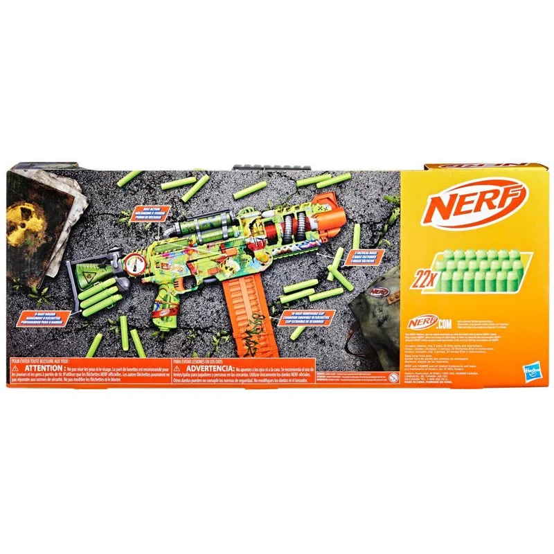 Hasbro Nerf Zombie Corrupter Dart Blaster (F8962)