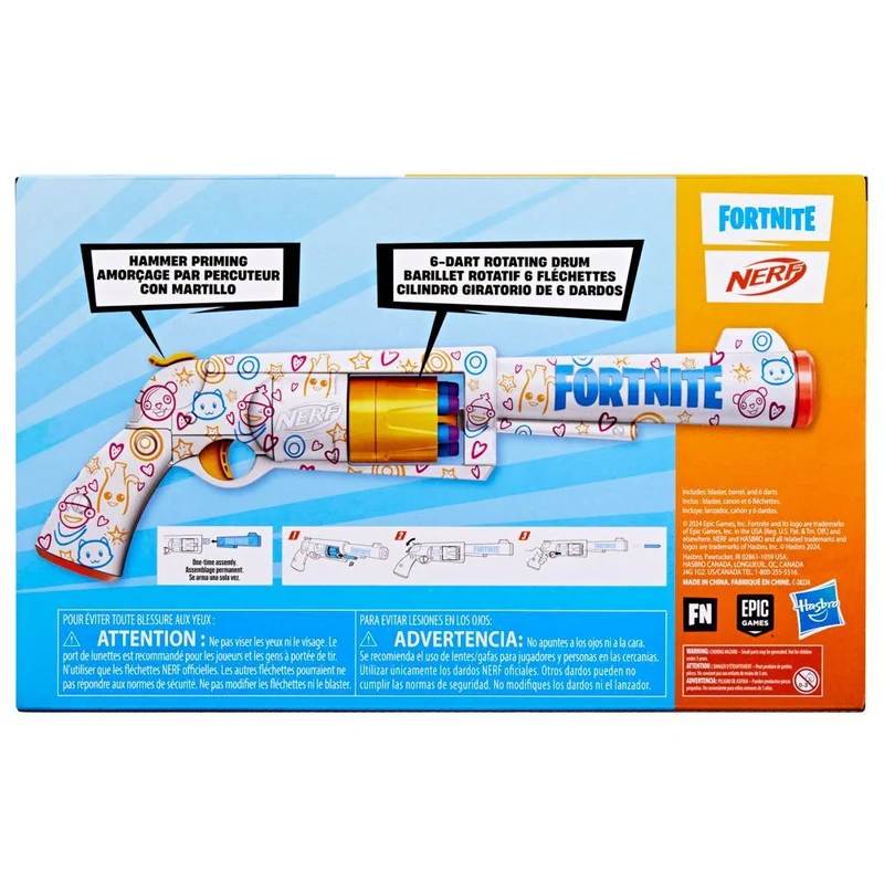 Nerf Fortnite Frenz 4 Ever Dart Blaster (G1132)