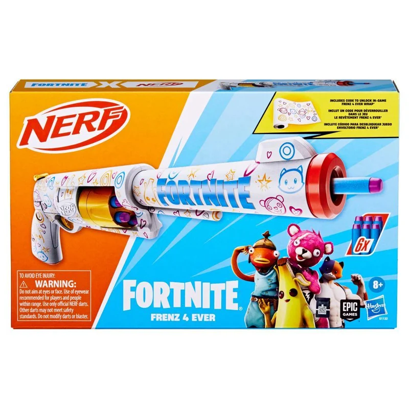 Nerf Fortnite Frenz 4 Ever Dart Blaster (G1132)