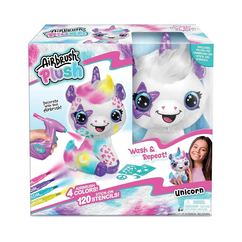 Airbrush Plush - Unicorn