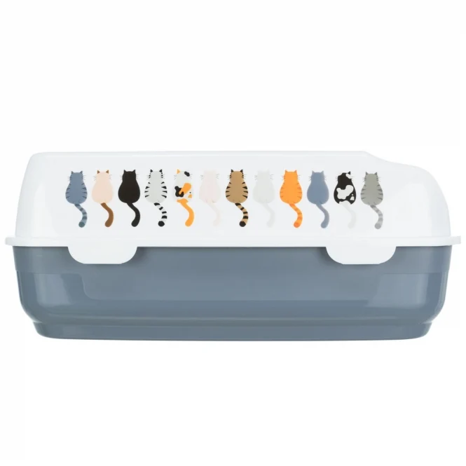 Trixie Katzentoilette Delio mit Motiv