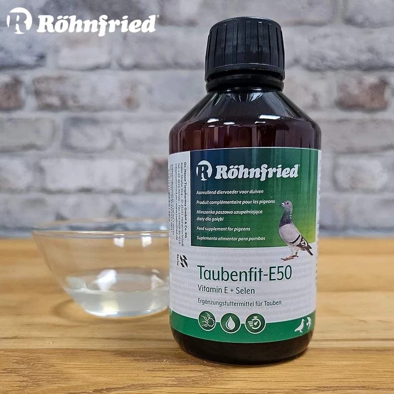 Taubenfit-E 50 Vit. E-Konzentrat (Vit. E und Selen, Brut- und Flugzeit) 250ml