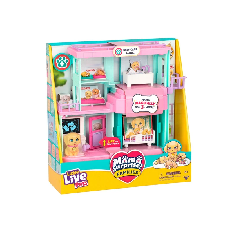Little Live Pets Mama Surprise Families S1 Baby Care Clinic