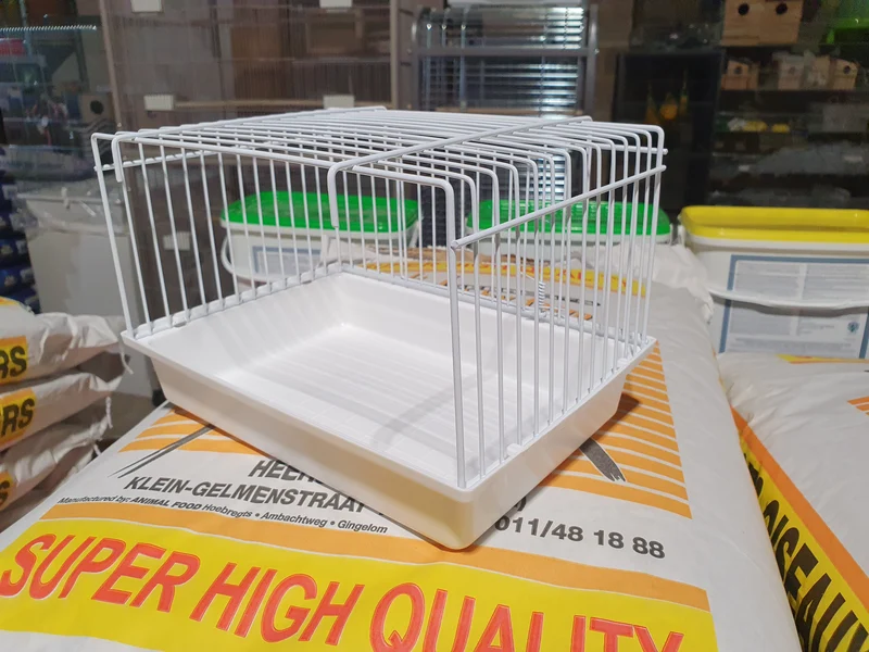 Babykäfig mit Tür groß