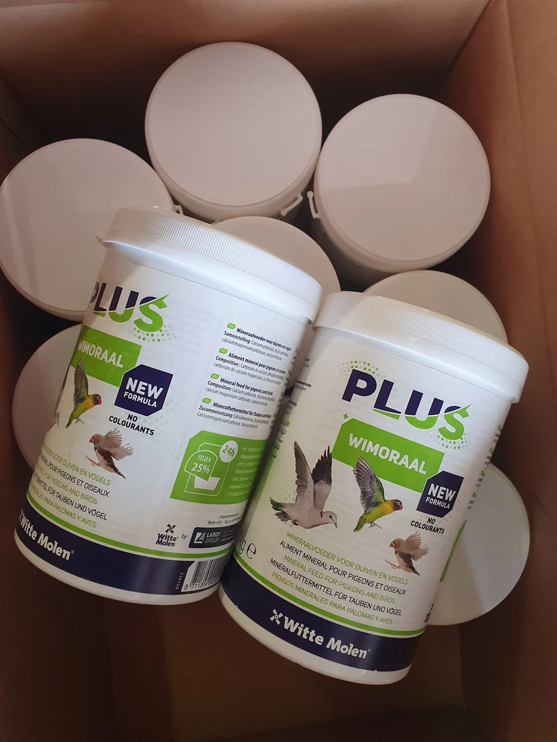 Plus Wimoral 1 kg (Mineralienmischung) (Tauben und Vögel) - Witte Molen
