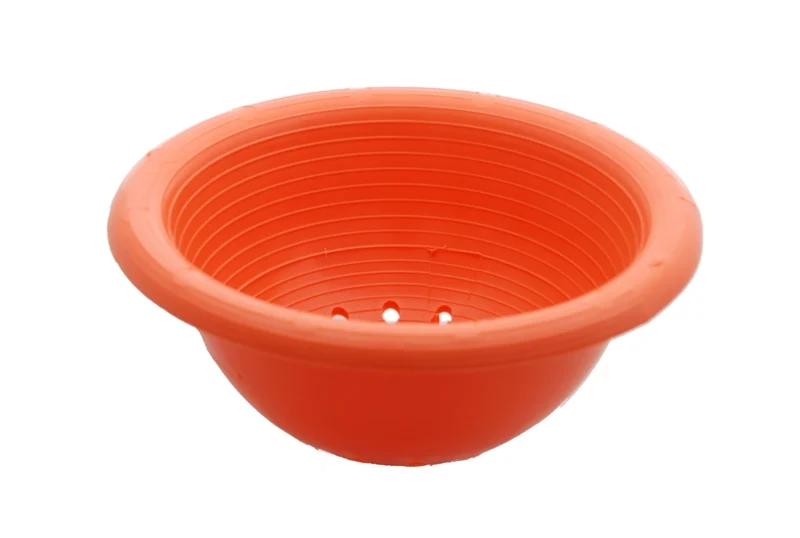 Nest Kunststoff kanarienorange Ø10cm