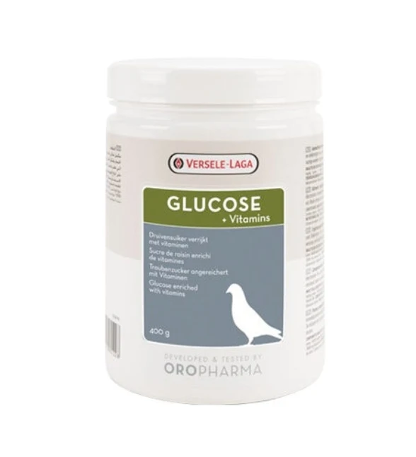 Glukose + Vitamine 400 g – mit Vitaminen angereicherte Dextrose – Tauben