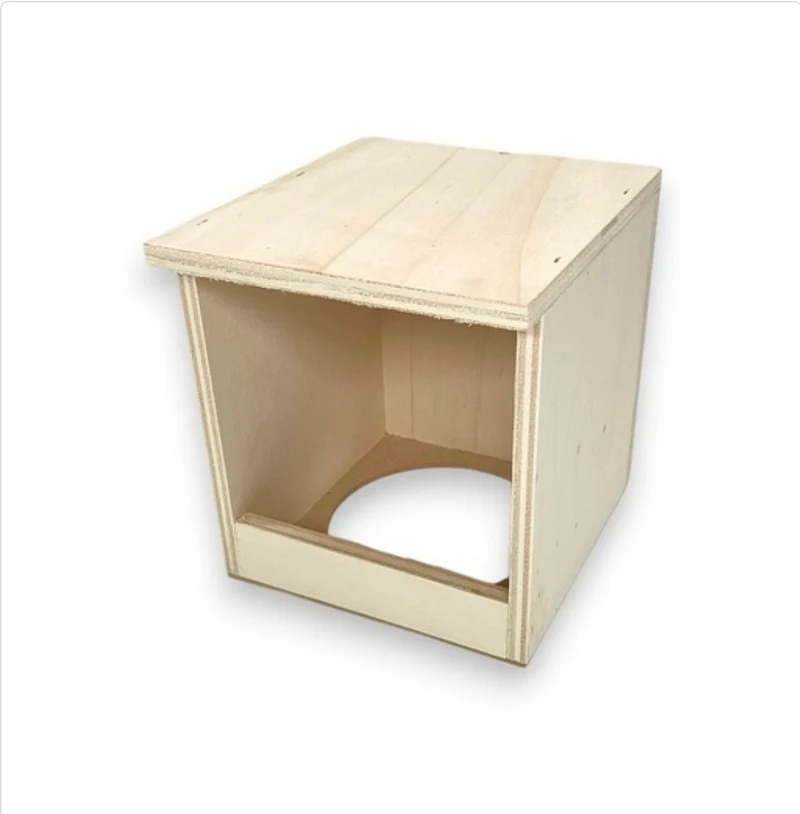 Kanarienvogel Nistkasten Holz 13x13x15cm